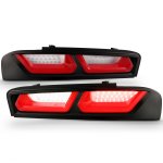 2017 Chevy Camaro Black Full LED Tail Lights