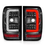 2010 Ford Ranger Black Tube LED Tail Lights