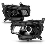 2015 Jeep Grand Cherokee Black Halo Projector Headlights