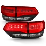 2018 Jeep Grand Cherokee Tube LED Tail Lights