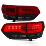 Jeep Grand Cherokee 2014-2021 Tinted Tube LED Tail Lights