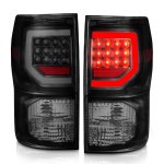 2008 Toyota Tundra Black Smoked LED Tail Lights Tube