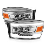 2009 Dodge Ram 3500 Full LED Projector Headlights DRL Signals