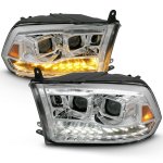 2011 Dodge Ram 2500 Dual Projector Headlights LED DRL