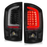 2004 Dodge Ram 3500 Black Tube LED Tail Lights