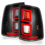 2011 Dodge Ram 2500 Black Full LED Tail Lights RR Style