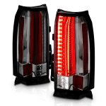 2015 Chevy Suburban Smoked LED Tail Lights Redline