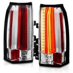 GMC Yukon XL 2015-2020 Chrome LED Tail Lights Redline