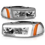 2001 GMC Sierra 3500 Headlights LED DRL