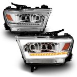 Dodge Ram 1500 2019-2023 LED Headlights Upgrade DRL Sequential Signals