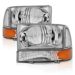 2003 Ford F250 Super Duty Headlights Set