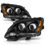 2011 GMC Acadia Black Projector Headlights