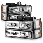 Chevy 3500 Pickup 1994-1998 Headlights Bumper Lights DRL