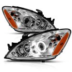 2007 Mitsubishi Lancer LED Halo Projector Headlights