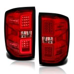 2017 Chevy Silverado 3500HD LED Tail Lights RR DRL