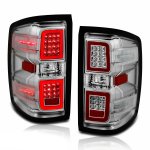 2018 Chevy Silverado 2500HD Clear LED Tail Lights RR DRL