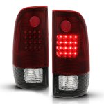 2006 Ford F450 Super Duty Tinted LED Tail Lights