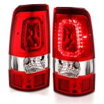 Chevy Silverado 1500HD 2001-2002 Halo LED Tail Lights