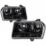 2006 Chrysler 300 Headlights Black