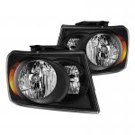 2009 Dodge Durango Black Headlights