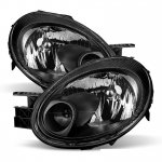 2005 Dodge Neon Black Headlights