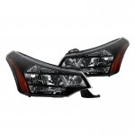 Ford Focus 2008-2011 Black Headlights