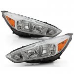 Ford Focus 2015-2018 Headlights Chrome