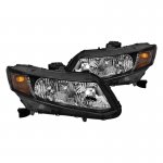 Honda Civic 2012-2015 Black Headlights