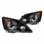 2011 Honda CRV Black Headlights