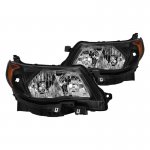 2012 Subaru Forester Black Headlights