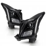 Cadillac XTS 2013-2017 Black HID Projector Headlights