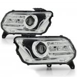 2013 Ford Mustang DRL Projector Headlights