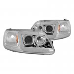 1998 Ford Expedition Projector Headlights LED DRL S2