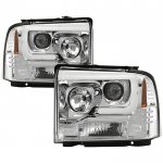 2006 Ford F550 Super Duty Low Beam LED Projector Headlights DRL
