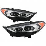Ford Fusion 2017-2019 LED DRL Projector Headlights Sequential Signals