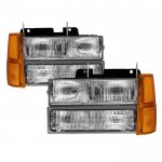 1998 Chevy 2500 Pickup Replacement Headlights Set