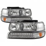 2006 Chevy Tahoe Headlights LED Bumper Lights