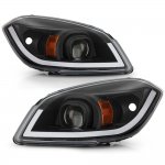 Pontiac G5 2007-2010 Black Projector Headlights LED DRL