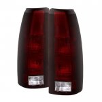 1994 Chevy Blazer Full Size Red Smoked Tail Lights