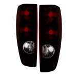 2009 GMC Canyon Red Smoked Tail Lights