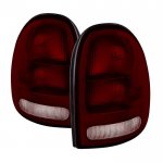 2000 Dodge Grand Caravan Red Smoked Tail Lights