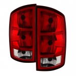 2003 Dodge Ram 2500 Red Clear Tail Lights