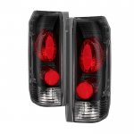 Ford F150 1989-1996 Black Tail Lights