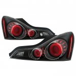 Infiniti G37 Coupe 2008-2013 Black LED Tail Lights