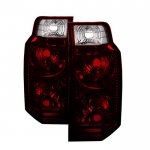 2007 Jeep Commander Red Smoked Tail Lights
