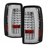 Chevy Suburban 2000-2006 Chrome LED Tail Lights