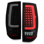 GMC Yukon Denali 2007-2014 Black Smoked LED Tail Lights