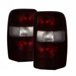 2004 GMC Yukon Denali Red Smoked Tail Lights