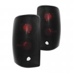 2005 GMC Yukon XL Black Smoked Tail Lights