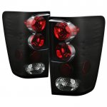 2011 Nissan Titan Black Smoked Altezza Tail Lights